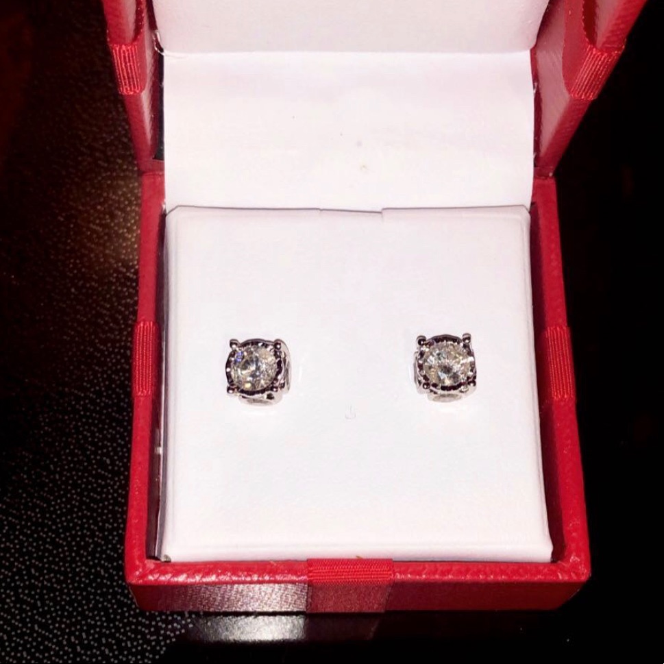 2 Carat Diamond Earrings
